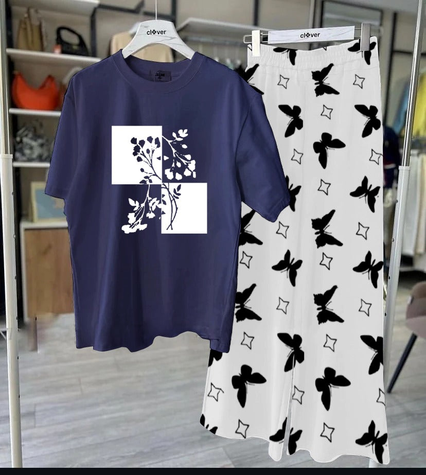 Dancing Tree Printed Loungewear