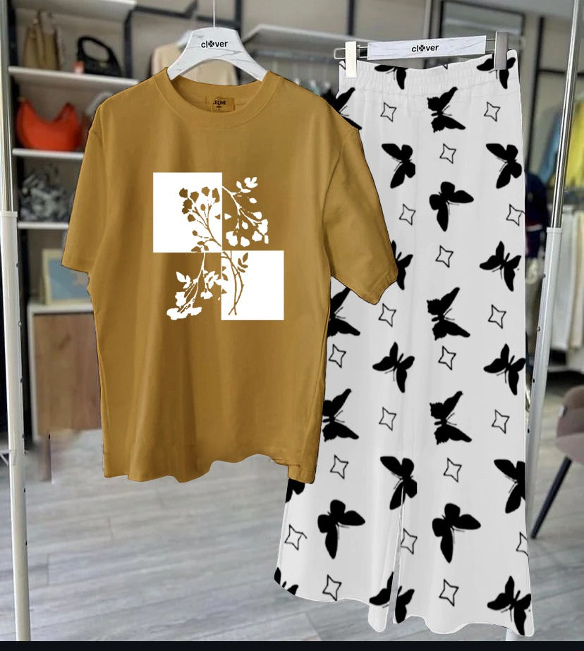 Dancing Tree Printed Loungewear