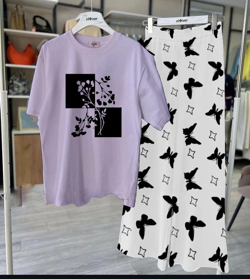 Dancing Tree Printed Loungewear