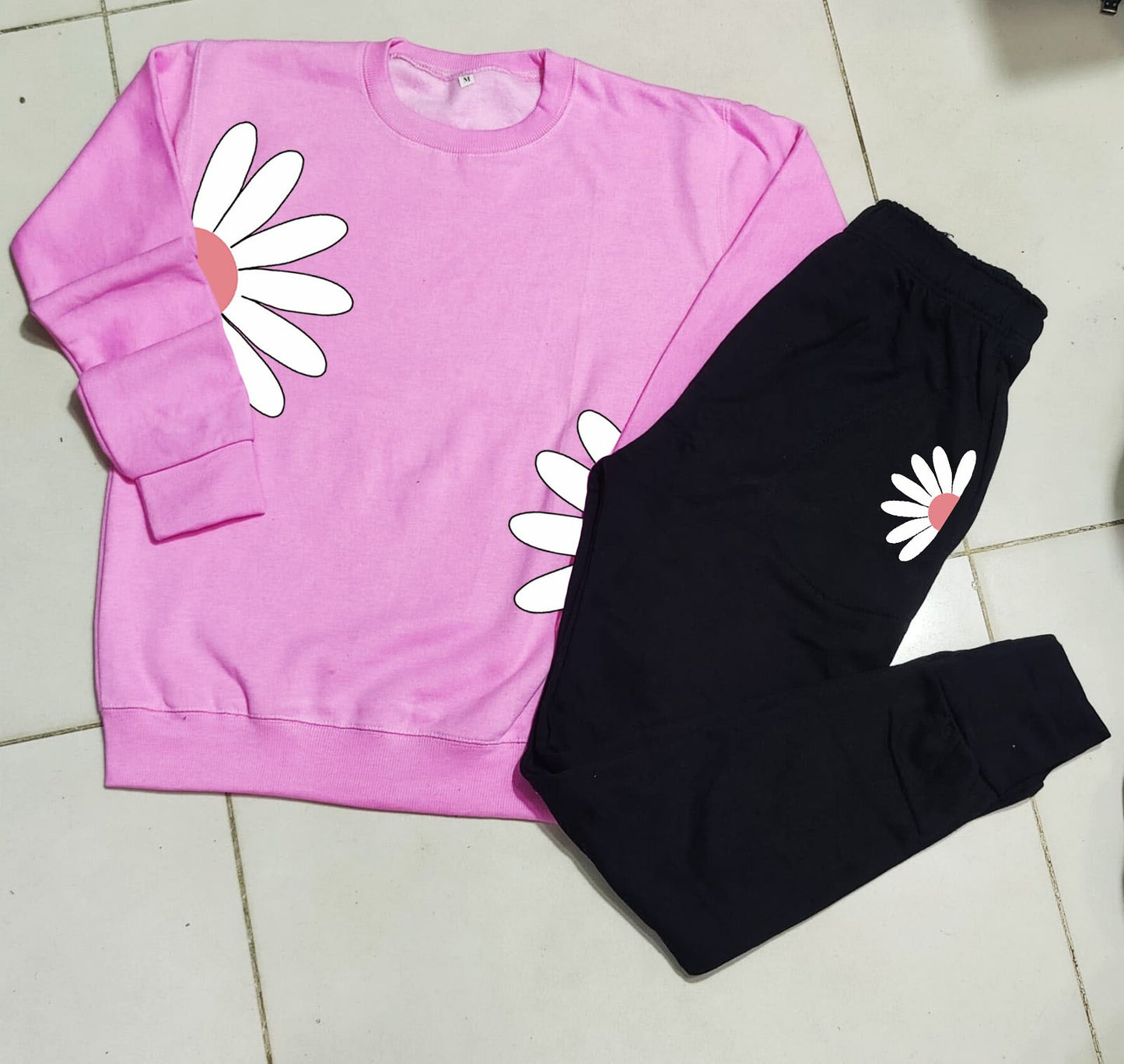 Daisy Floral Print Loungewear Set