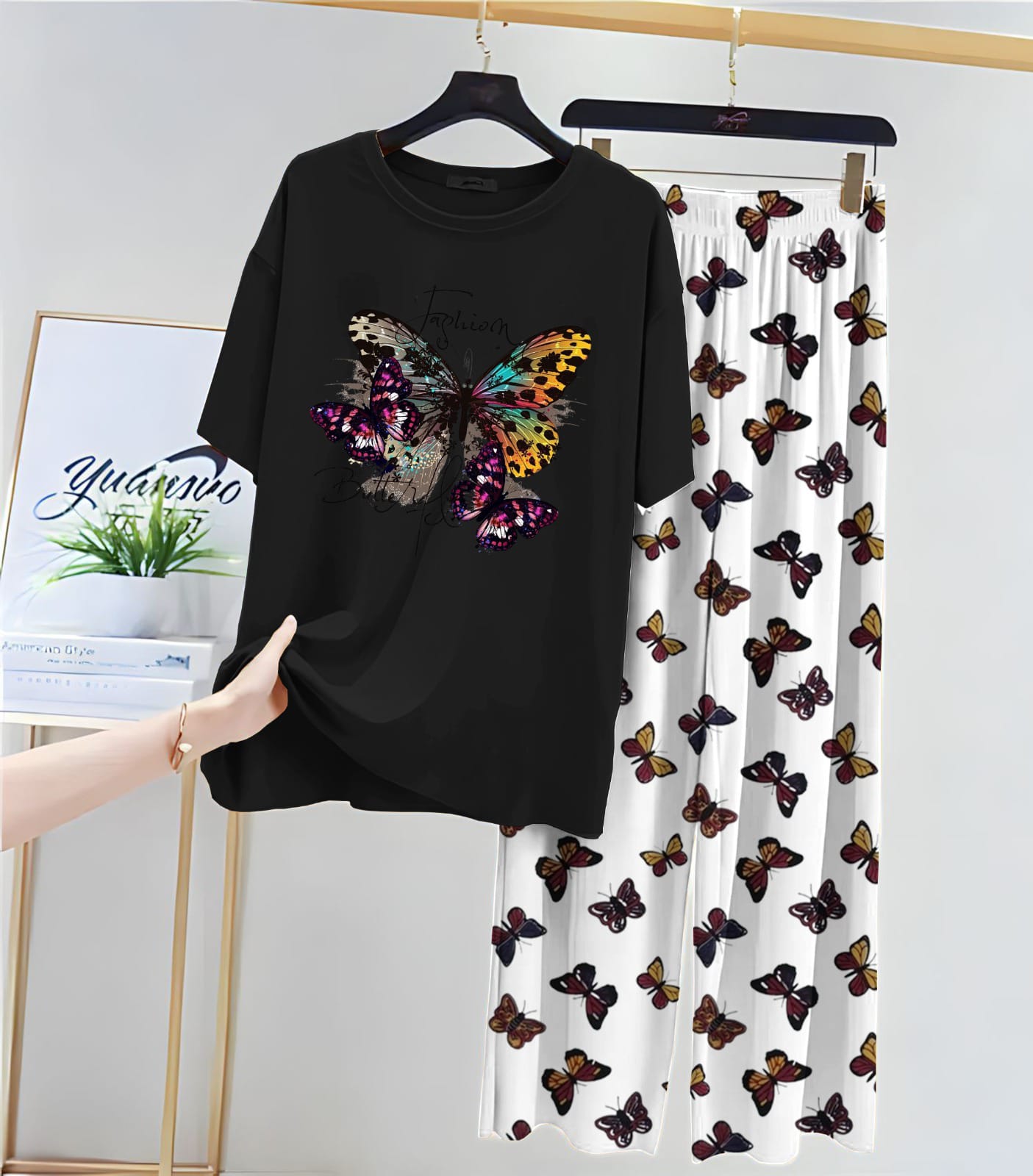Butterfly Printed Loungewear
