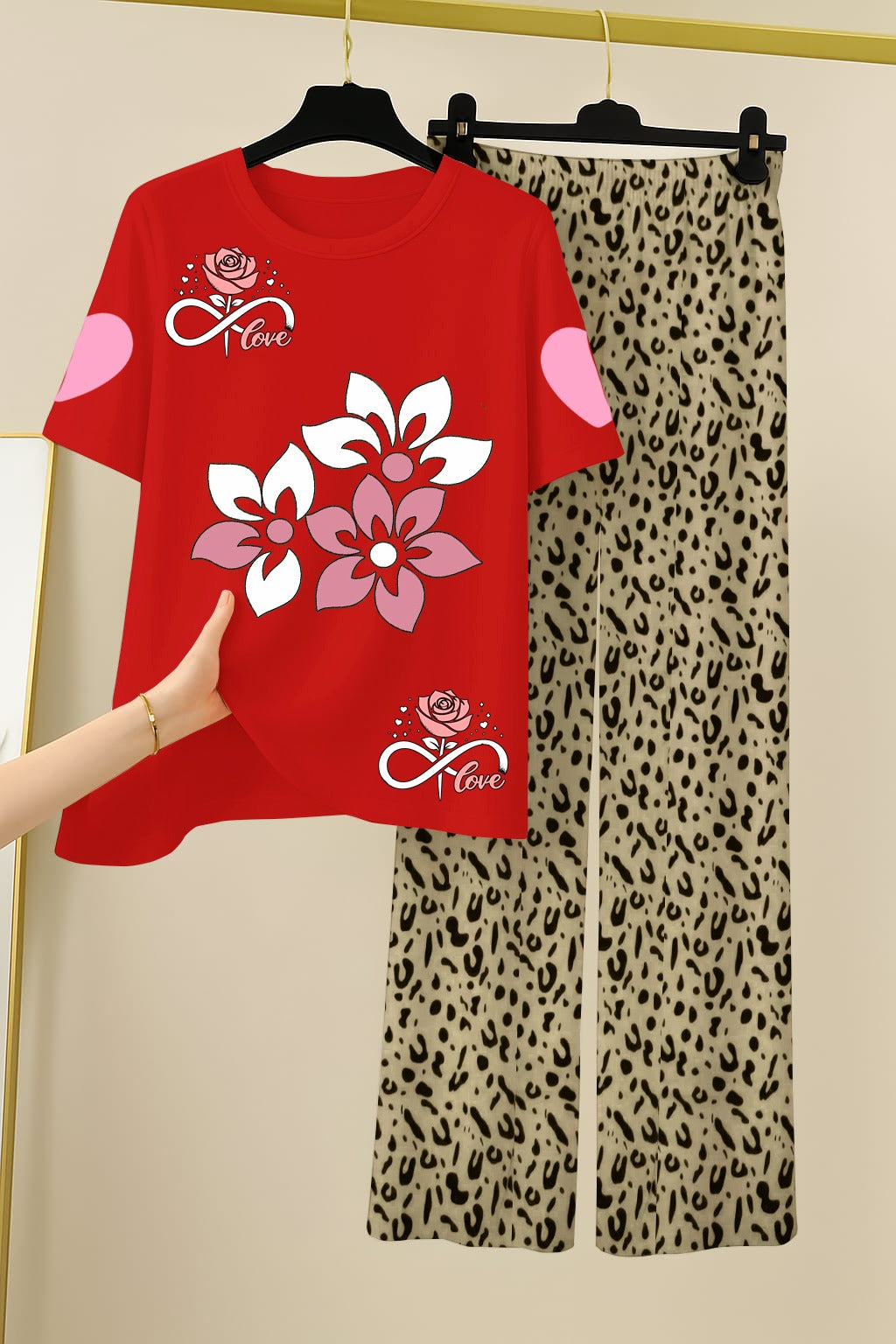 Stylish Floral Lounge Wear