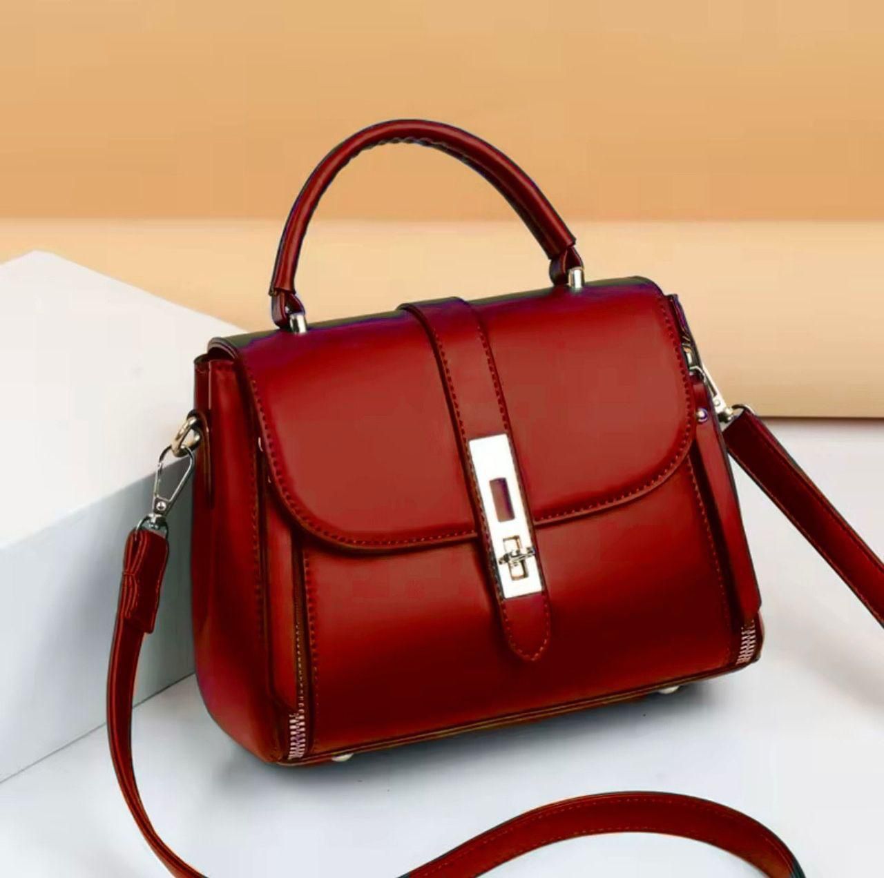 Signature Structured Handbag