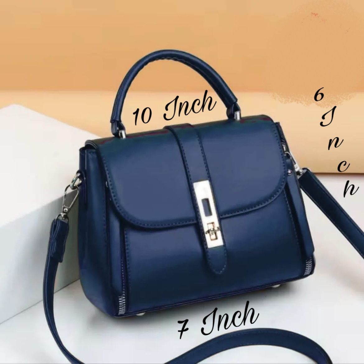 Signature Structured Handbag