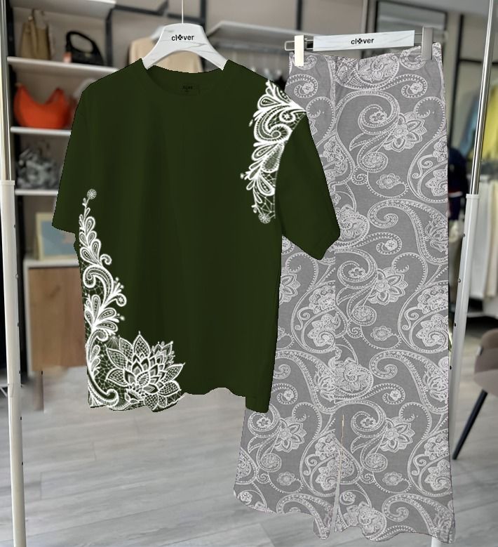 Floral Printed Lounge Wear