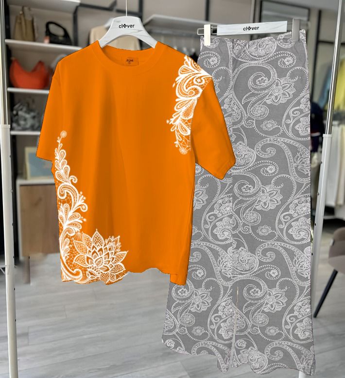 Floral Printed Lounge Wear