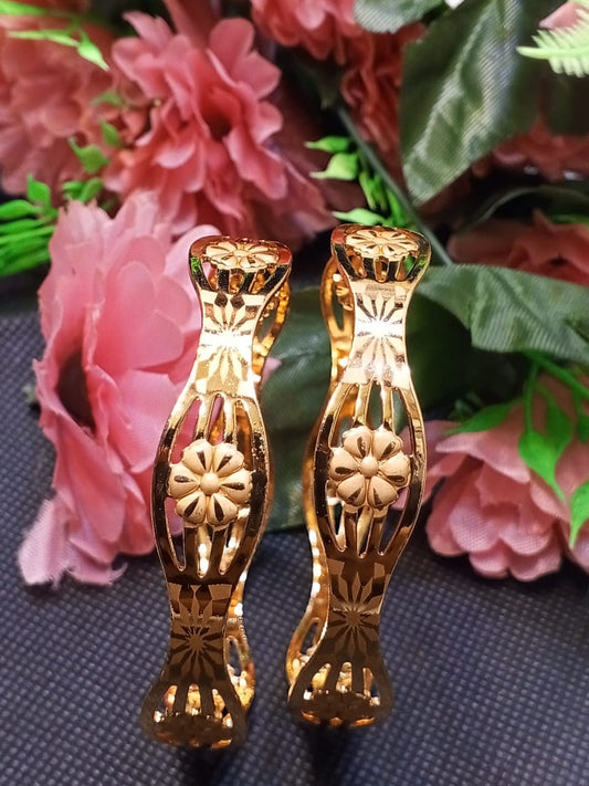 ✨ Elegance Gold Plated Bangles ✨