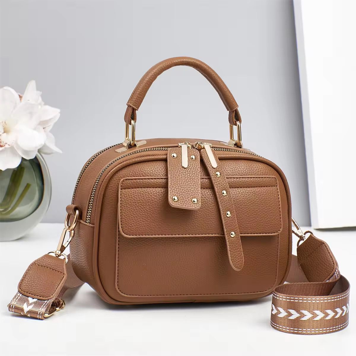 Everyday Structured Crossbody Bag
