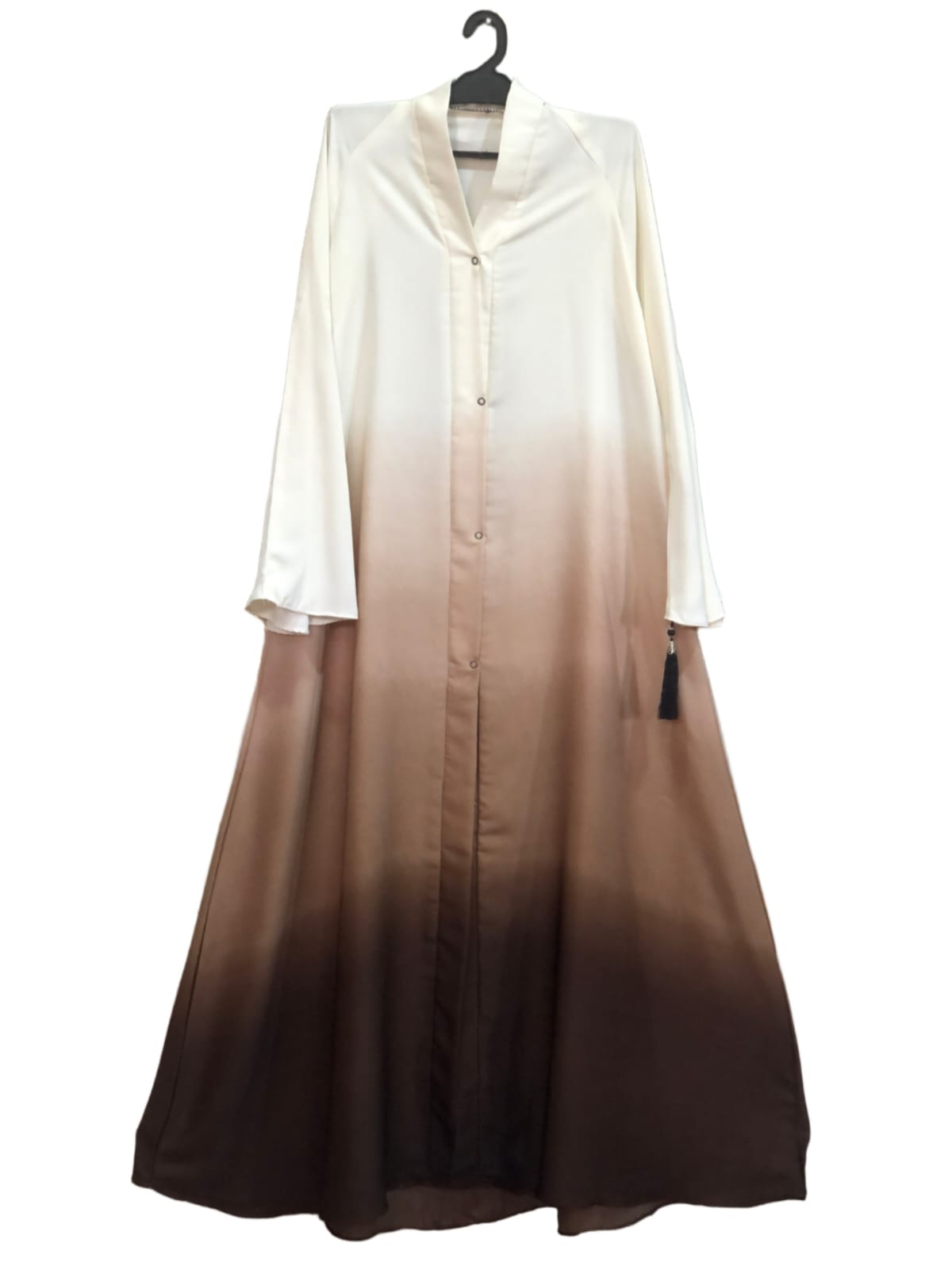 Ombre effect (Off -White to Coffee Brown )