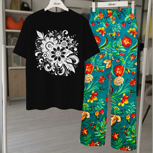 Floral Printed Loungewear