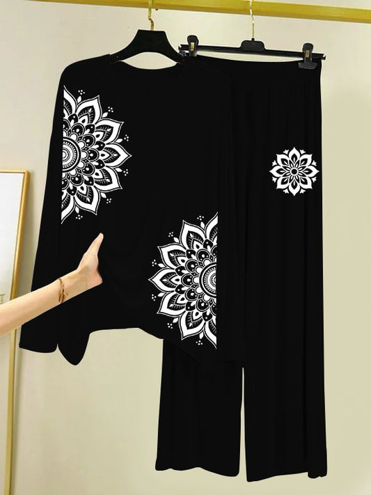 Floral Printed Loungewear