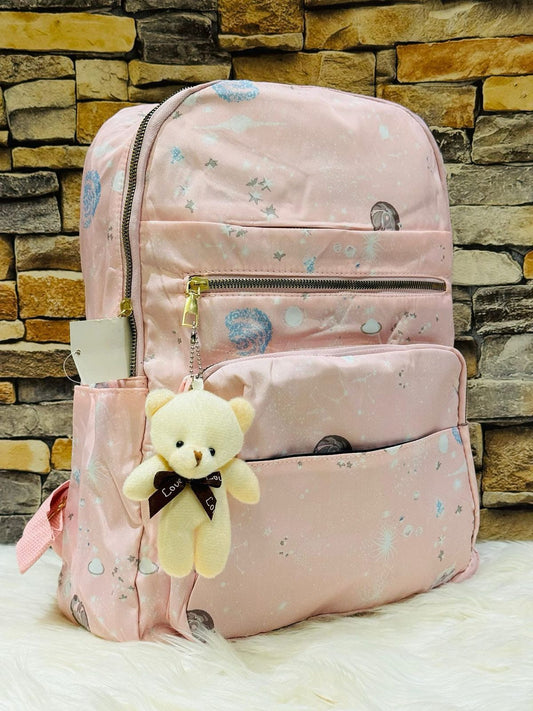 Printed Backpack