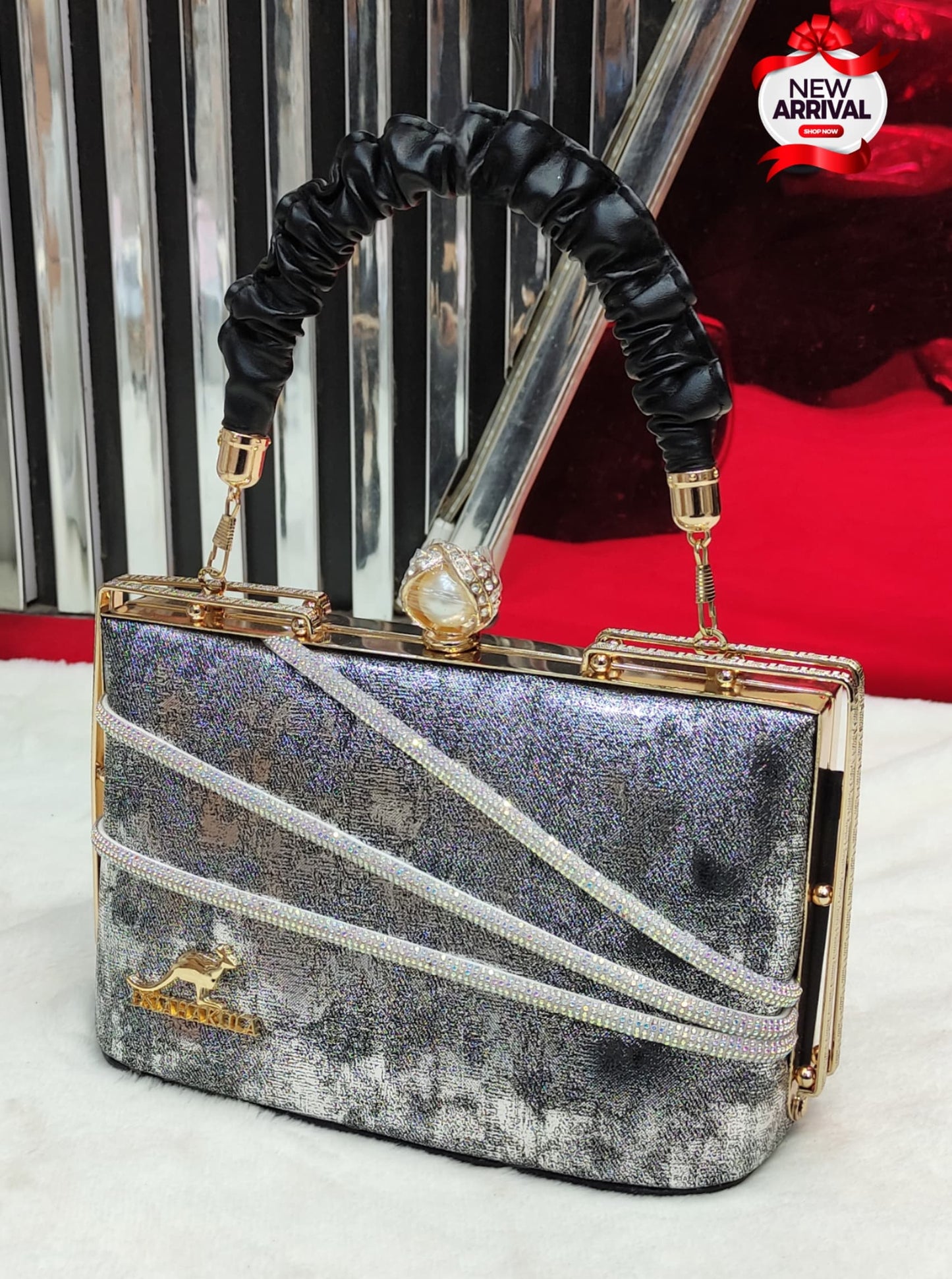 Unique Frame Cross Body Bag