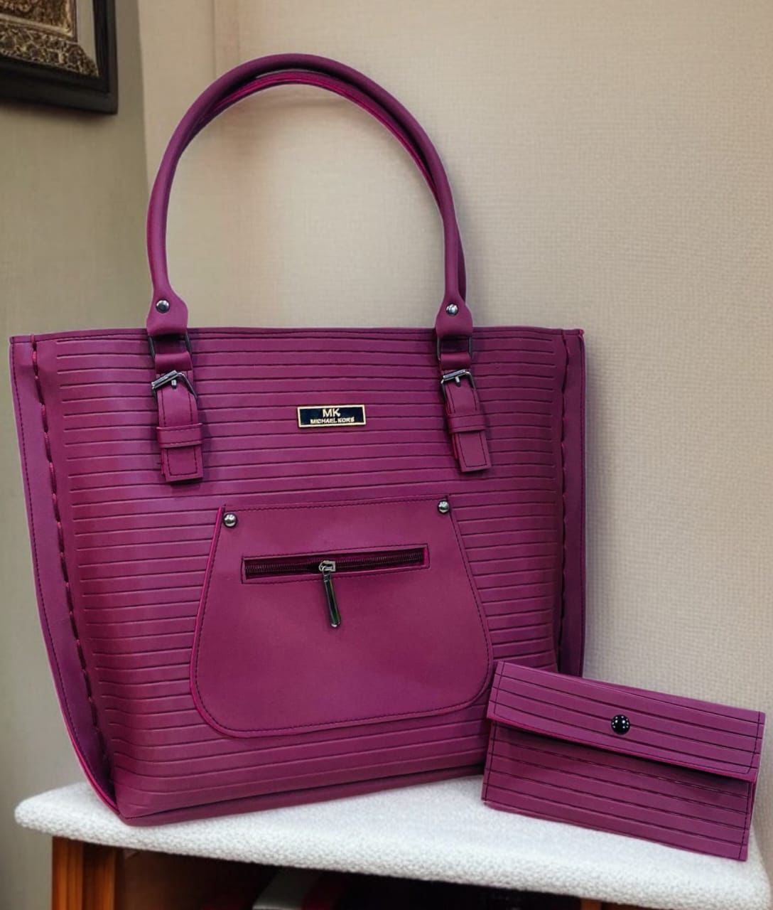 Michael Kore Tote Bag