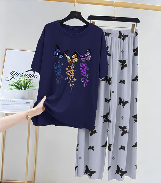 Dancing Butterfly  DTF Print Loungewear