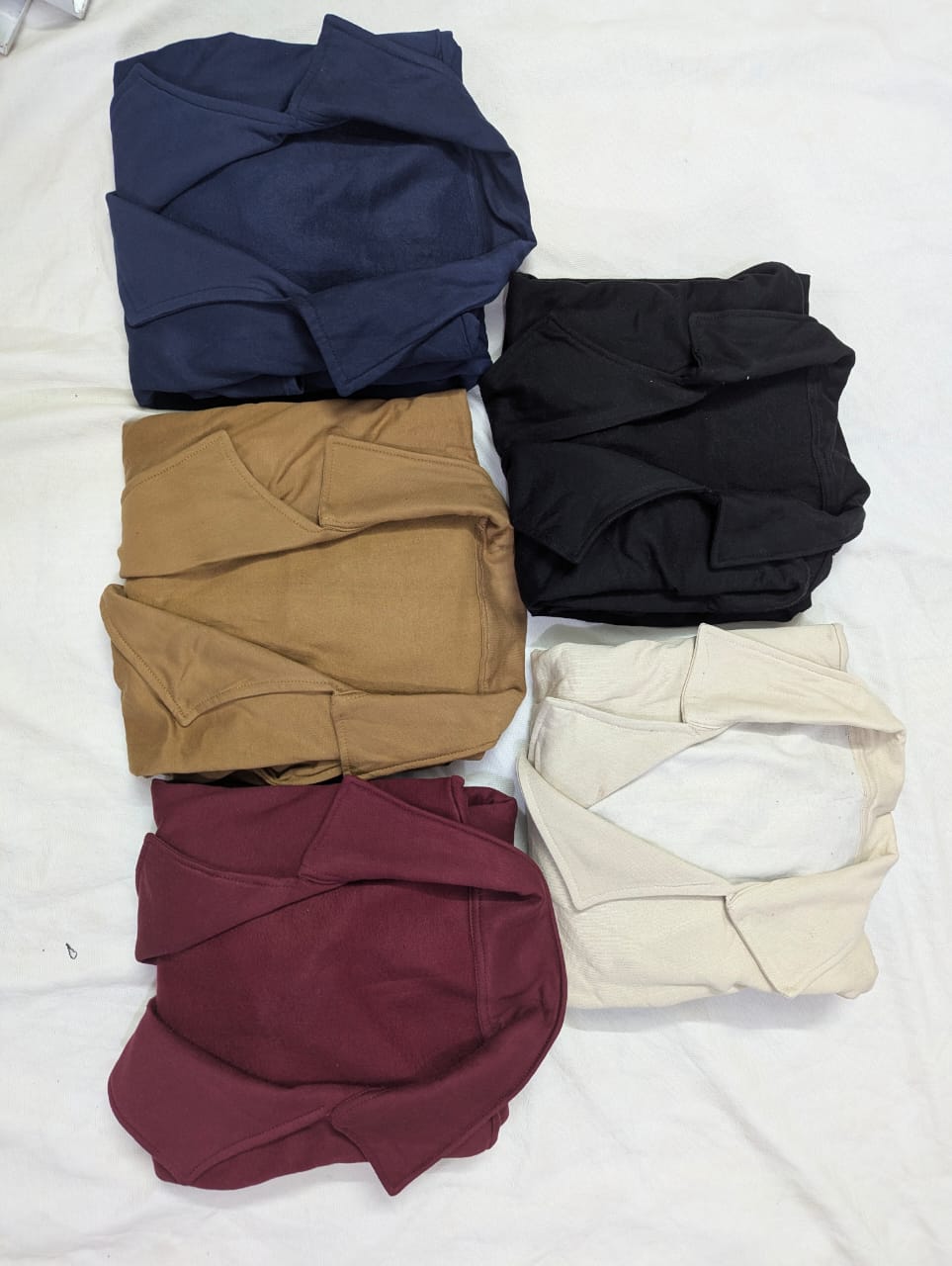 Cross Pocket Long Sleeves Button Coat