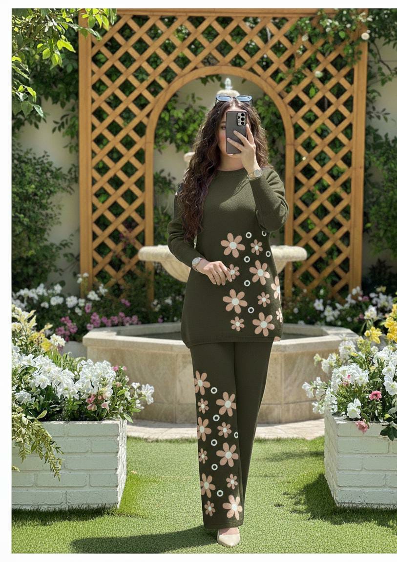 Daisy Floral Printed Co-Ord Set