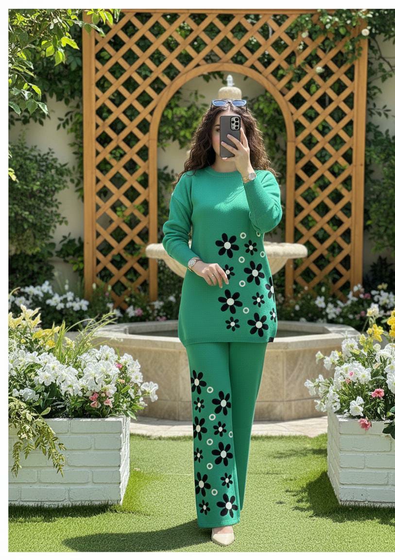 Daisy Floral Printed Co-Ord Set