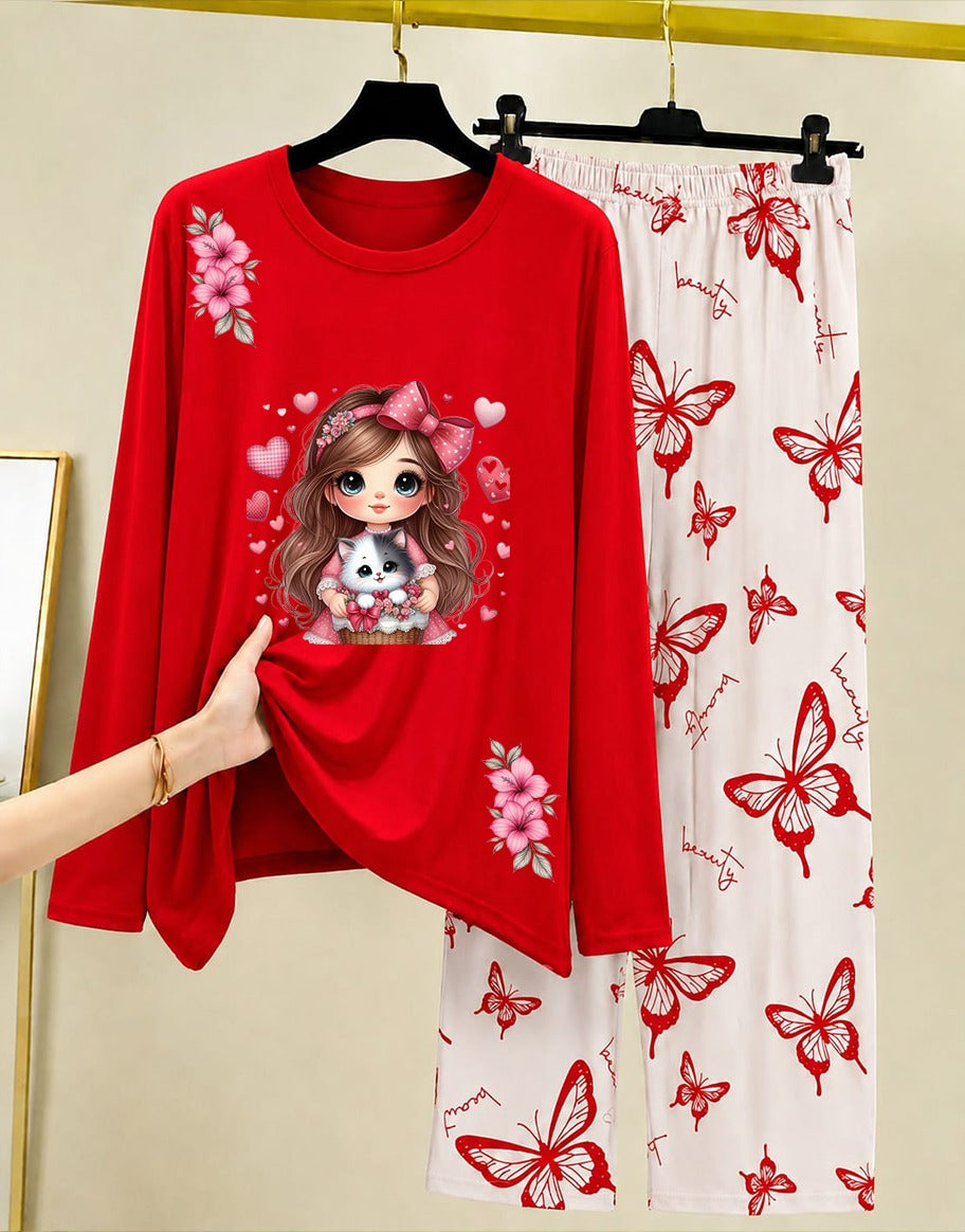 Customize Printed  Loungewear Set