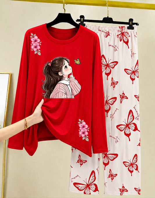 Customize Printed  Loungewear Set