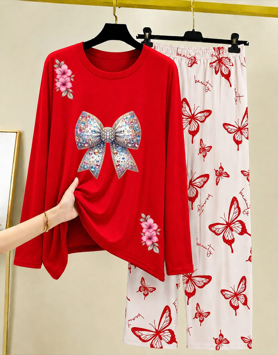 Customize Printed  Loungewear Set