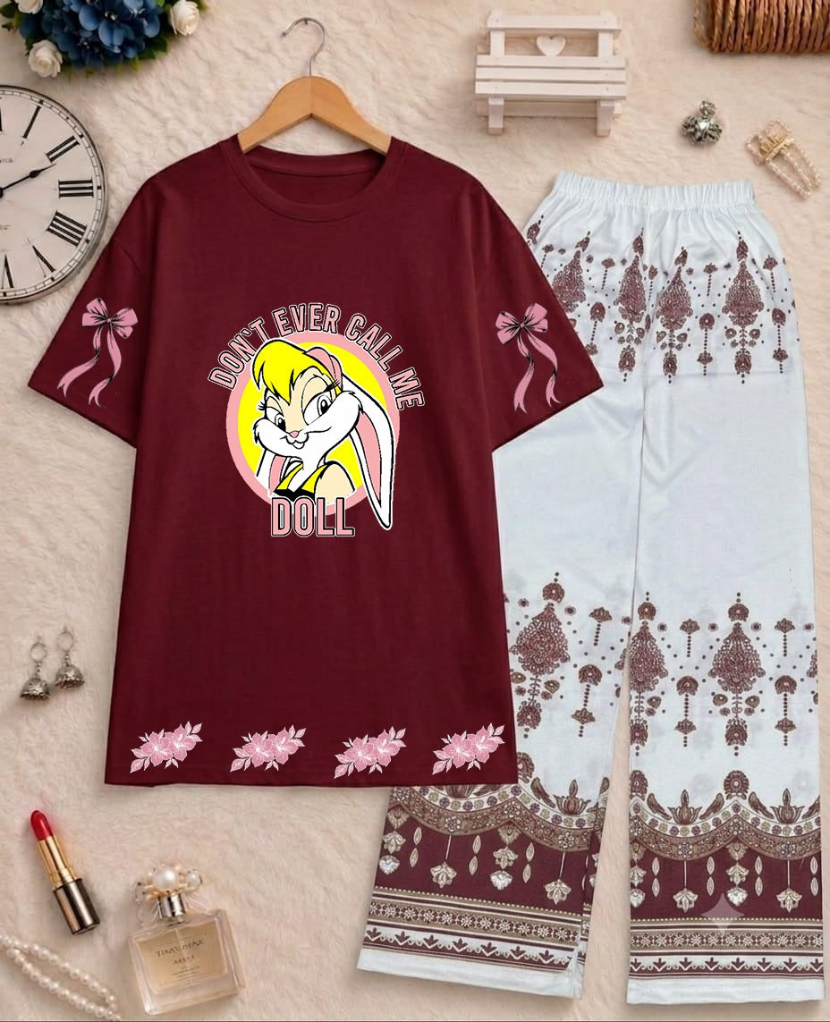 Customize Printed Loungewear Set