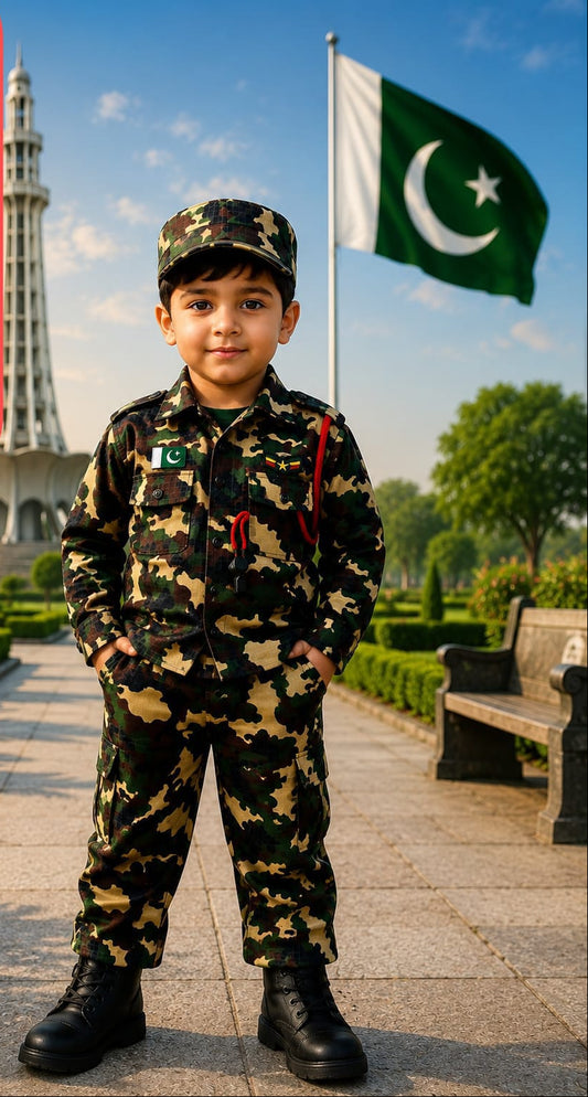 🇵🇰 Commando Dress for Kids 🇵🇰