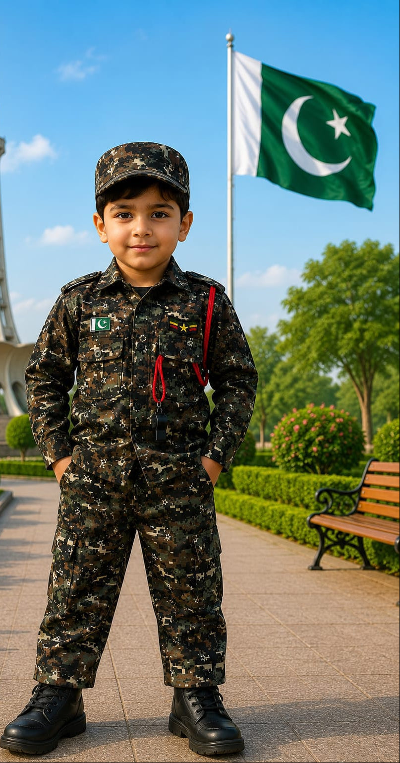 🇵🇰 Commando Dress for Kids 🇵🇰