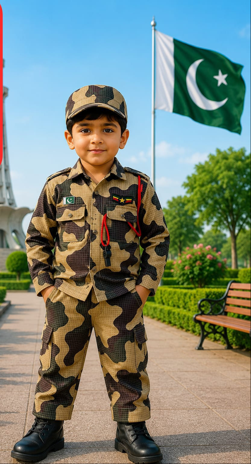 🇵🇰 Commando Dress for Kids 🇵🇰