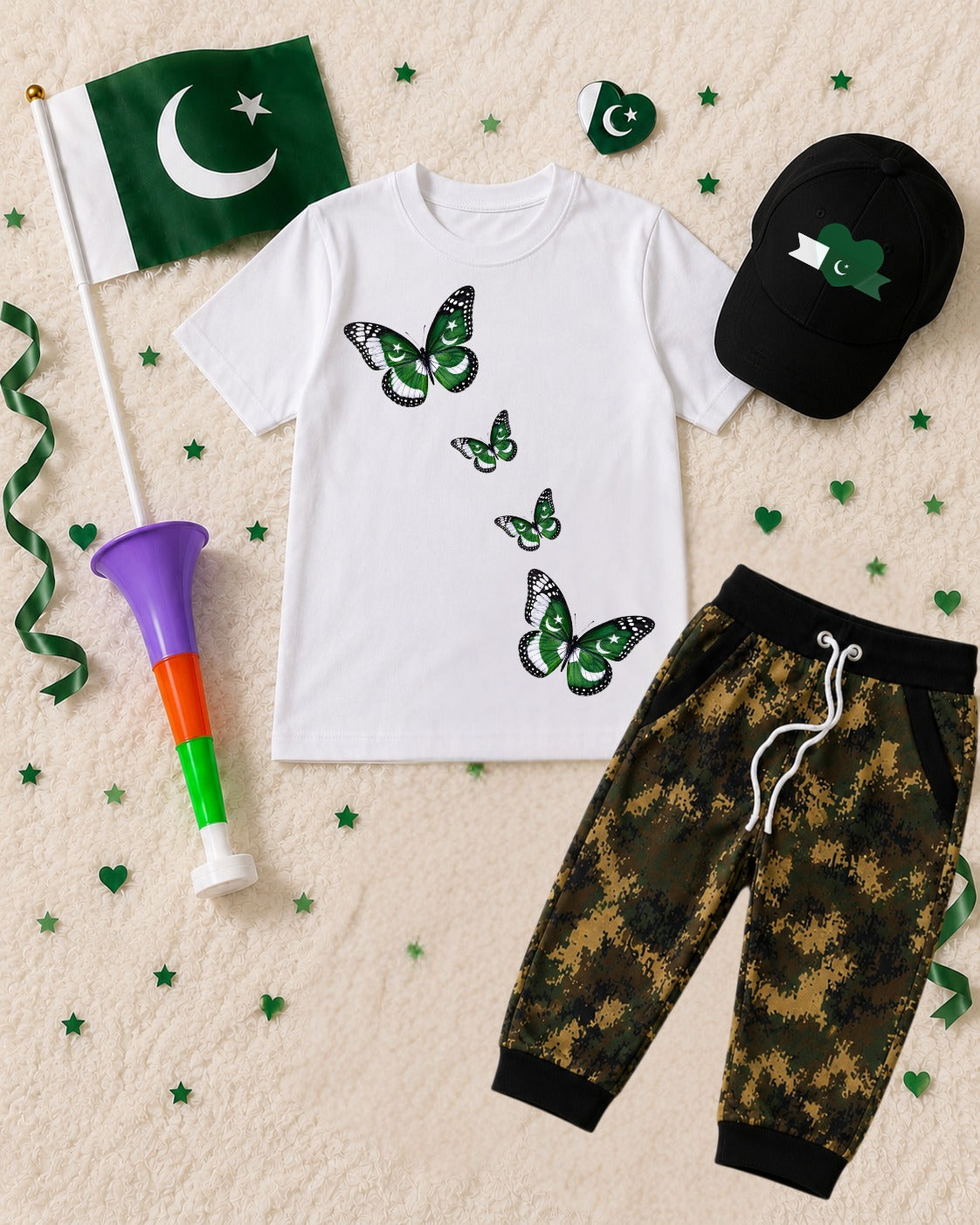 Premium Kids' Azadi Bundle! 💚 6-in-1 Pack