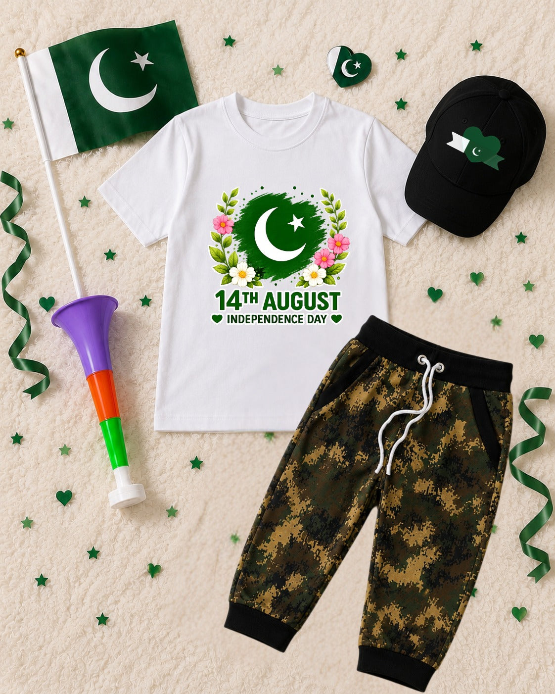 Premium Kids' Azadi Bundle! 💚 6-in-1 Pack
