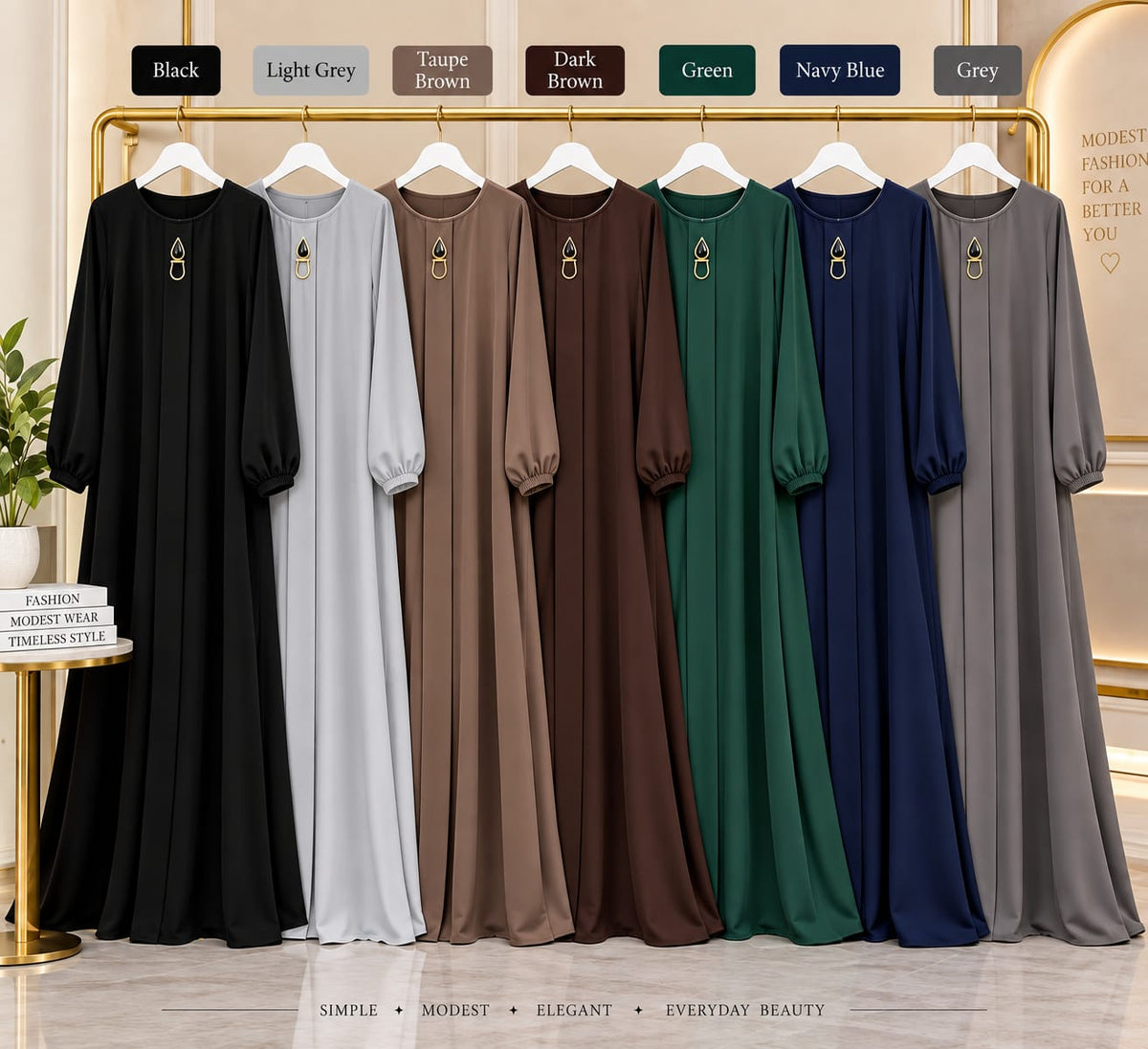 Modern Maxi Abaya