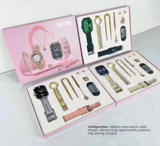 A58 PLUS SMART WATCH SET